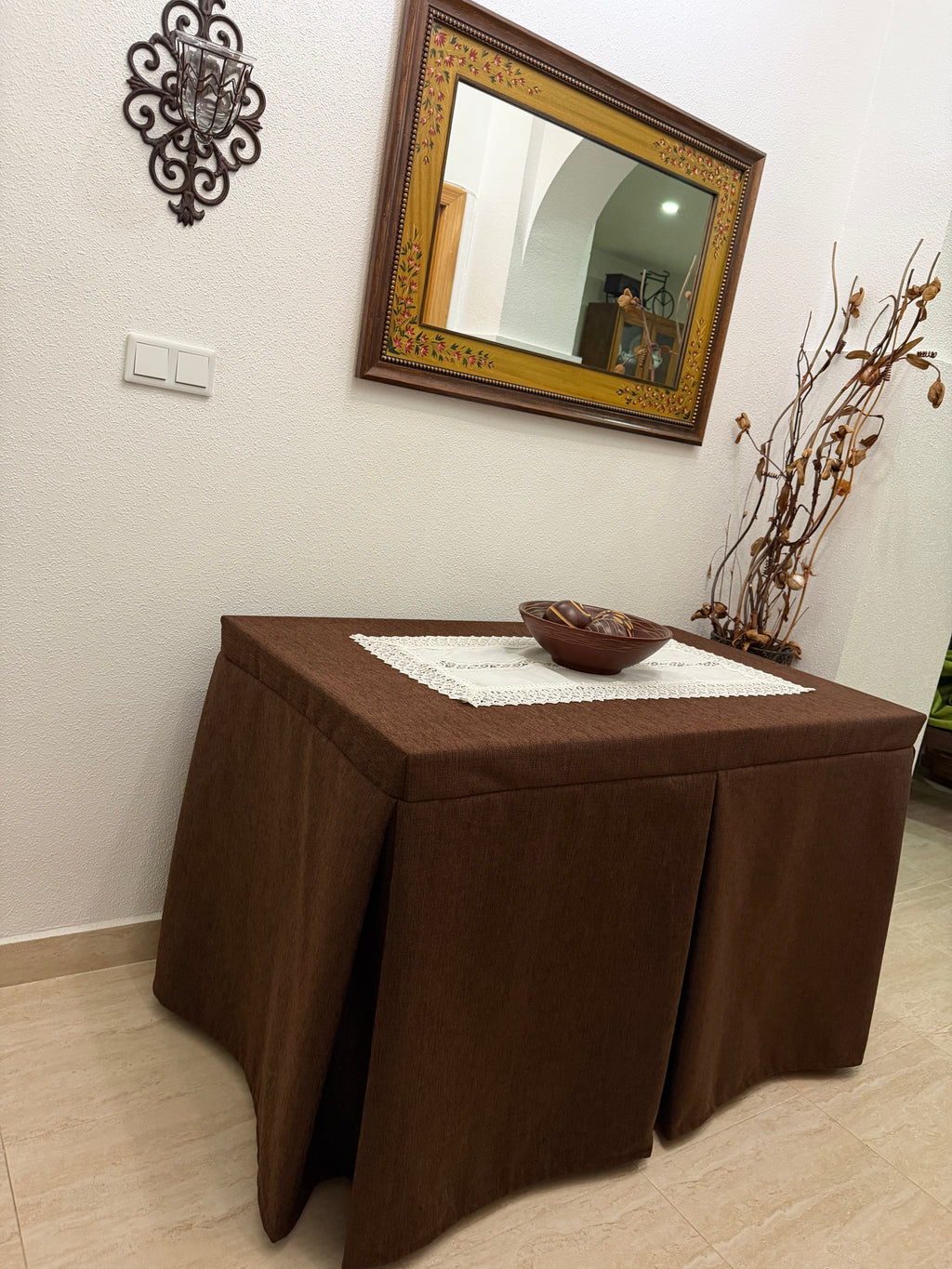 Falda de mesa 6 fuelles ETNA