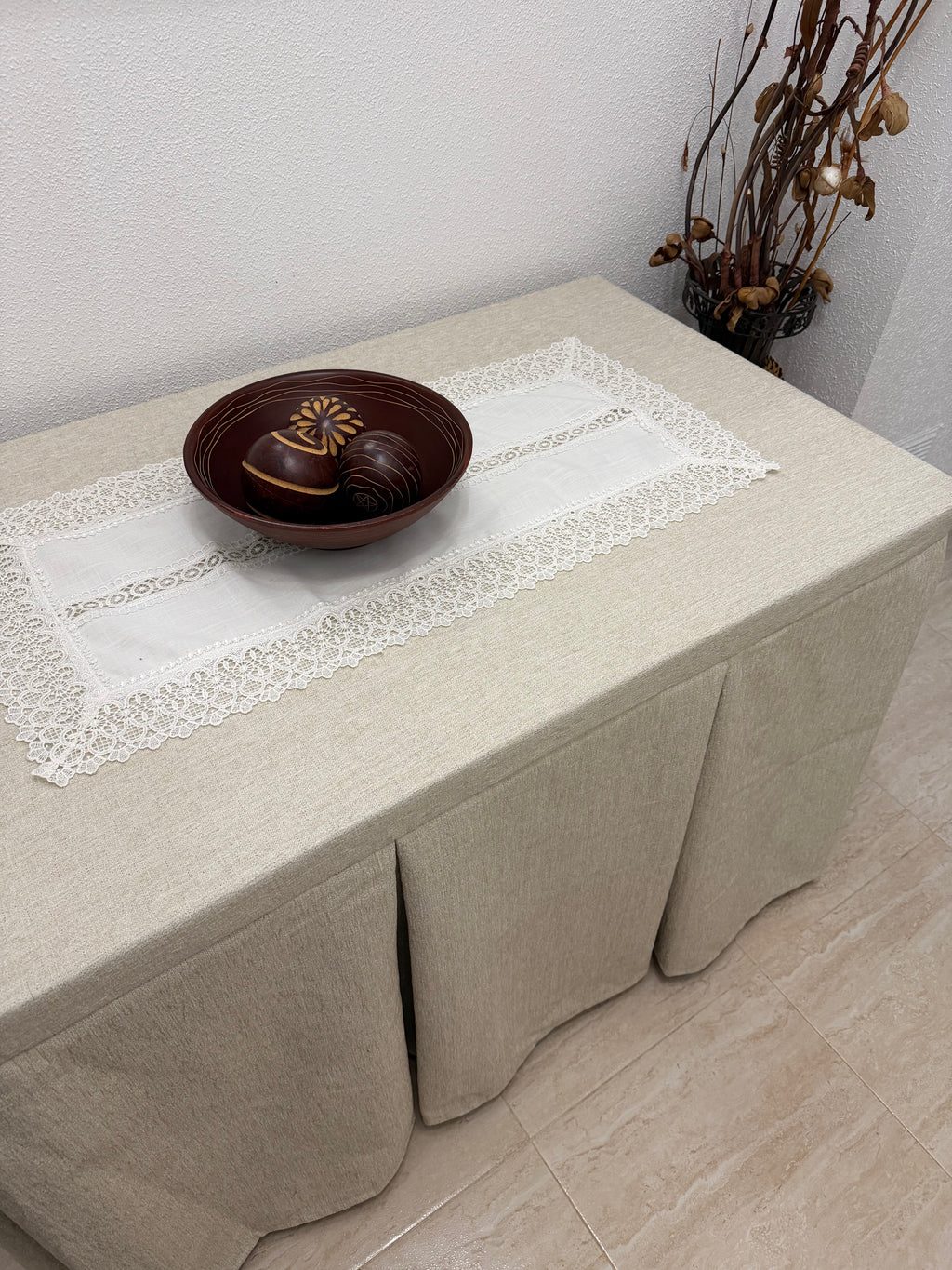 Falda de mesa 10 fuelles ETNA