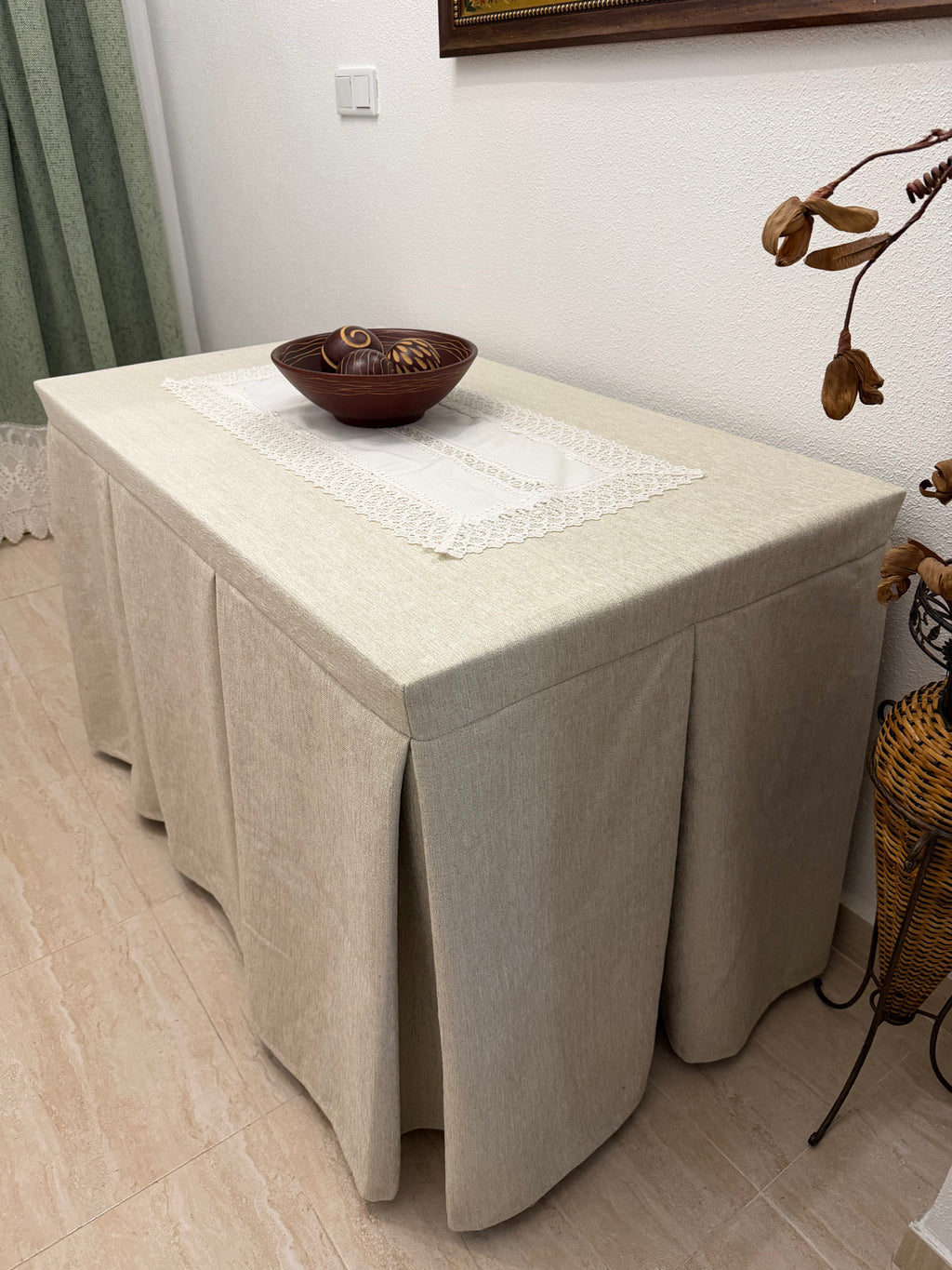 Falda de mesa 10 fuelles ETNA